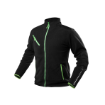 PREMIUM darbinė vilna, juoda, Cordura sutvirtinimai, dydis XXXL