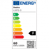 Prožektorius dirbtuvėms Dedra L1072-3, 2x30W SMD LED, IP65