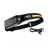 Prožektorius ant galvos Neo tools 99-097, kraunamas USB