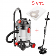 Sienų ir lubų šlifavimo komplektas GRAPHITE 59G261 ir 59G607