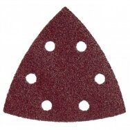 PRIKIMBANČIŲ ŠLIFAVIMO LAKŠTŲ METABO RINKINYS, 93X93 MM, P80, MED.+MET., DS (624944000), 5 VNT.
