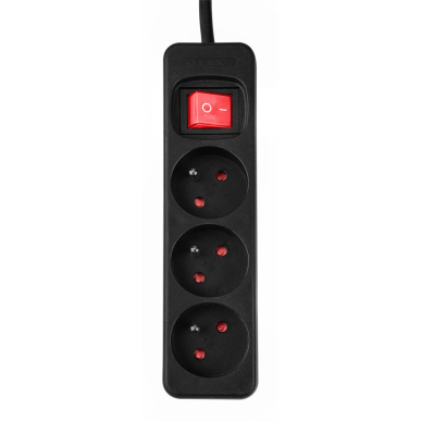 Prailginamasis laidas 1,5 m, 3x1,5 mm2, 3G, juodas, ON/OFF 8 Prailginamasis laidas 1,5 m, 3x1,5 mm2, 3G, juodas, ON/OFF 8