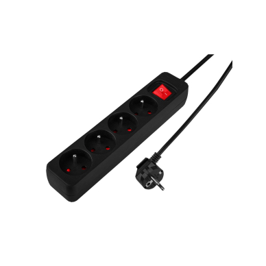 Prailginamasis laidas 3m, 3x1,5mm2, 4G, juodas, ON/OFF 4 Prailginamasis laidas 3m, 3x1,5mm2, 4G, juodas, ON/OFF 4