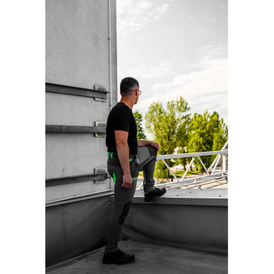 PREMIUM darbinės kelnės, 4 kryptimis, juodos, dydis XXXL 4 PREMIUM darbinės kelnės, 4 kryptimis, juodos, dydis XXXL 4