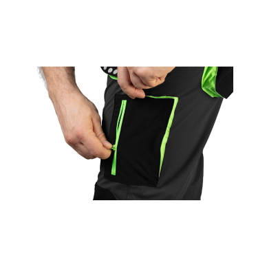 PREMIUM darbinės kelnės, 4 kryptimis, juodos, dydis XXXL 6 PREMIUM darbinės kelnės, 4 kryptimis, juodos, dydis XXXL 6