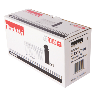 PREMIUM VINYS BETONUI Makita 196286-3, 3,1X17, 1000vnt. + DUJŲ BALIONĖLIS 1 PREMIUM VINYS BETONUI Makita 196286-3, 3,1X17, 1000vnt. + DUJŲ BALIONĖLIS 1