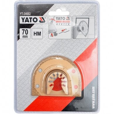 Priedas daugiafunkciniam įrankiui HM Yato (keramikos, betono šveitimui) 1 Priedas daugiafunkciniam įrankiui HM Yato (keramikos, betono šveitimui) 1