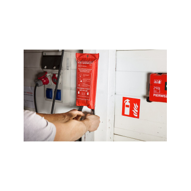 Priešgaisrinė antklodė 1. 2x1,8 m 2