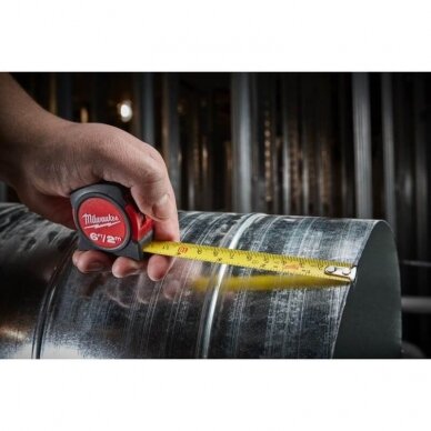 Profesionali nemagnetinė ruletė MILWAUKEE 2m 1 Profesionali nemagnetinė ruletė MILWAUKEE 2m 1