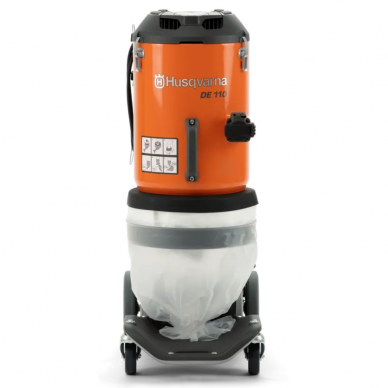 Dulkių siurblys Husqvarna DE110, 1,1 kW 2 Dulkių siurblys Husqvarna DE110, 1,1 kW 2