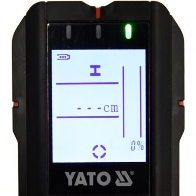 Profilių / drėgmės / įtampos aptikimo detektorius Yato YT-73138 2