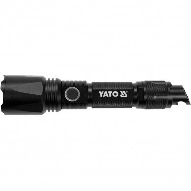 Prožektorius 10W 900LM IP64, LI-ION 3,7V 2200MAH  200M, POWERBANK, ZOOM | Akumuliatorinis (YT-08559) 3