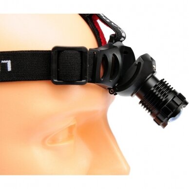 Prožektorius dedamas ant galvos 3W, 100lm (YT-08590) 6 Prožektorius dedamas ant galvos 3W, 100lm (YT-08590) 6