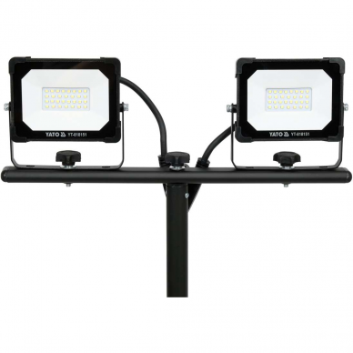 Prožektorius dirbtuvėms su stovu Yato, LED, 2 x 20 W, 3800 lm 2 Prožektorius dirbtuvėms su stovu Yato, LED, 2 x 20 W, 3800 lm 2