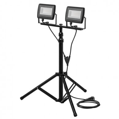 Prožektorius su 1.8m trikoju ir kabeliu Neo tools, SMD LED, 2x50W 9000lm 230V Prožektorius su 1.8m trikoju ir kabeliu Neo tools, SMD LED, 2x50W 9000lm 230V
