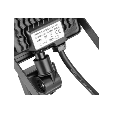 Prožektorius su judesio jutikliu SMD 10W 800 lm 230V 6