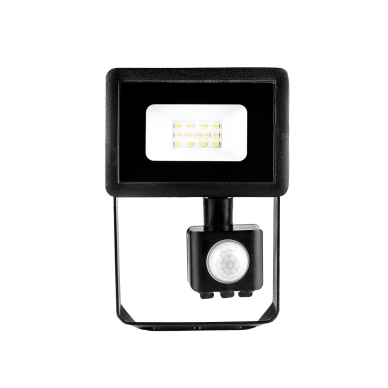 Prožektorius su judesio jutikliu SMD 10W 800 lm 230V