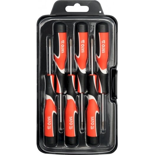 Precizinių atsuktuvų rinkinys | 6 vnt. (YT-25861) Precizinių atsuktuvų rinkinys | 6 vnt. (YT-25861)