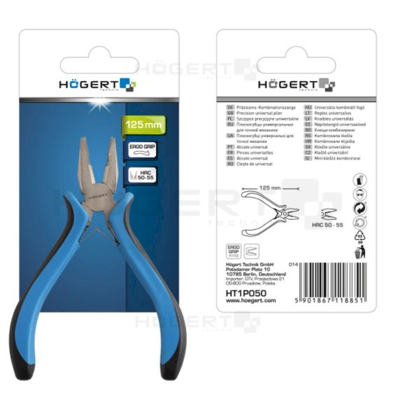 Precizinės replės universalios 125mm 1 Precizinės replės universalios 125mm 1