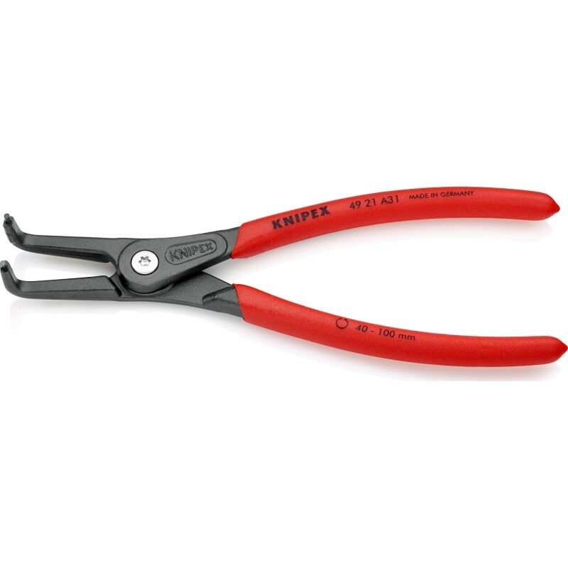 Preciziškos replės išoriniams žiedams KNIPEX 4921A31 Preciziškos replės išoriniams žiedams KNIPEX 4921A31