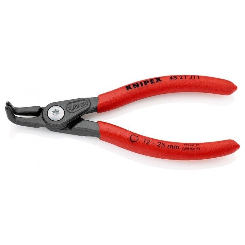 Preciziškos replės vidiniams žiedams KNIPEX 4821J11 Preciziškos replės vidiniams žiedams KNIPEX 4821J11
