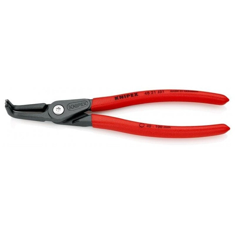 Preciziškos replės vidiniams žiedams KNIPEX 4821J31 Preciziškos replės vidiniams žiedams KNIPEX 4821J31