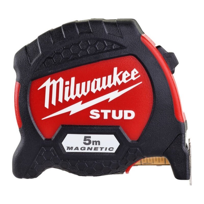 Profesionali ruletė su magnetu MILWAUKEE STUD gen2 5 m Profesionali ruletė su magnetu MILWAUKEE STUD gen2 5 m