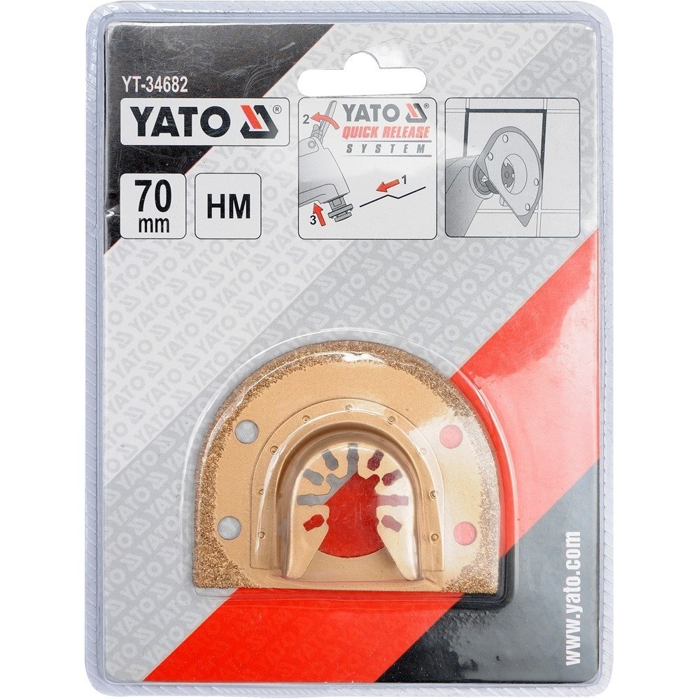 Priedas daugiafunkciniam įrankiui HM Yato (keramikos, betono šveitimui) 1 Priedas daugiafunkciniam įrankiui HM Yato (keramikos, betono šveitimui) 1