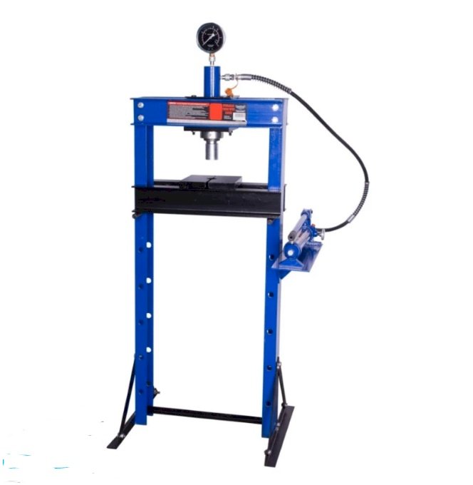 Presas hidraulinis | su manometru | 20 ton (ZX0901F