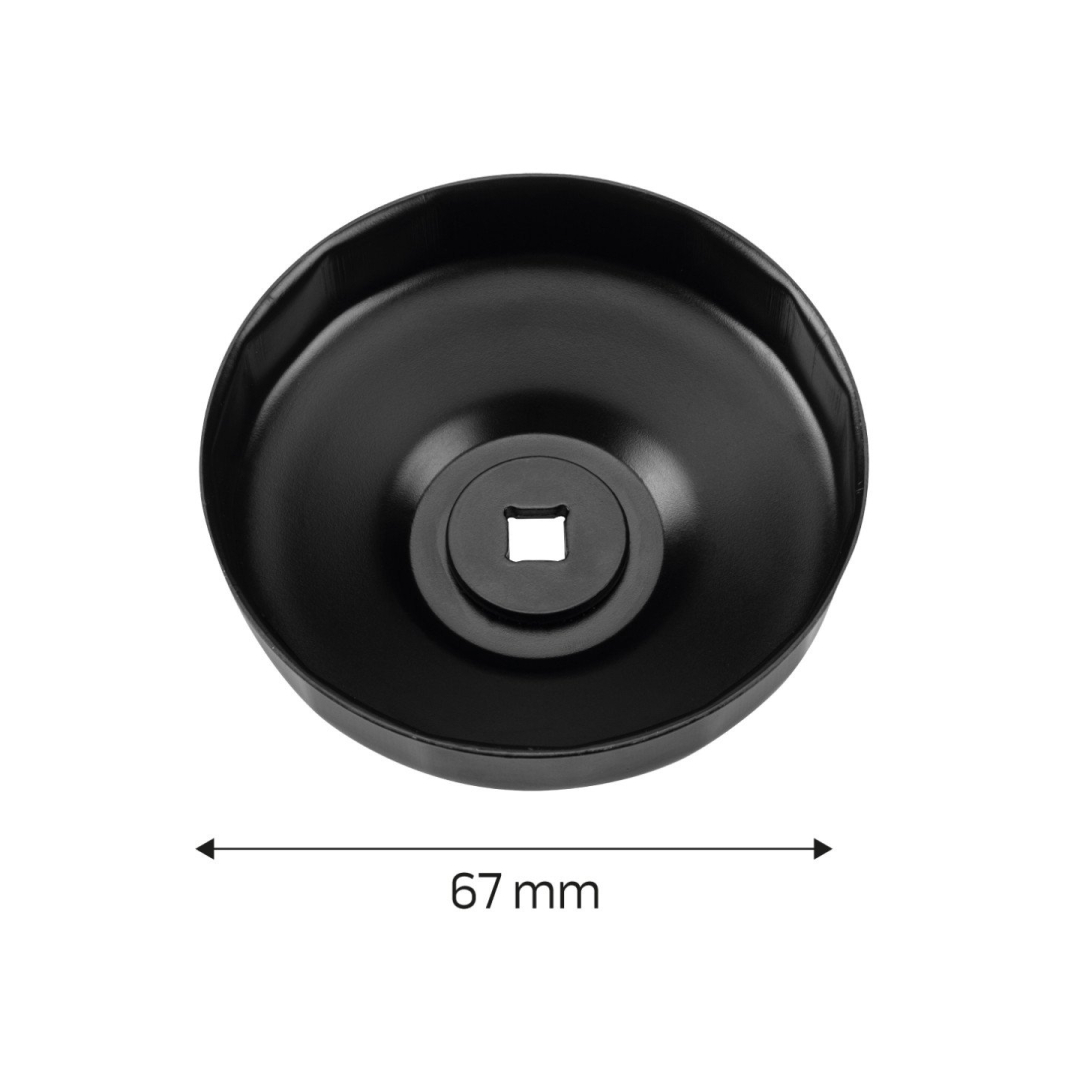 Puodelio tipo alyvos filtro veržliaraktis 67 mm, 14-taškų 6 Puodelio tipo alyvos filtro veržliaraktis 67 mm, 14-taškų 6