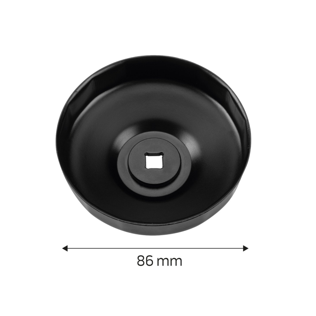 Puodelio tipo alyvos filtro veržliaraktis 86 mm, 16-taškų 6 Puodelio tipo alyvos filtro veržliaraktis 86 mm, 16-taškų 6