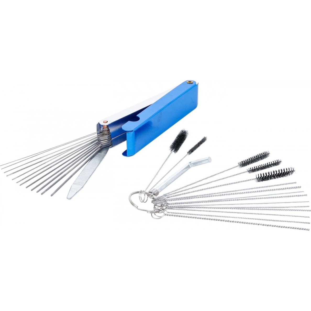 Purkštuko valymo įrankių rinkinys | 16 vnt. (74438) Purkštuko valymo įrankių rinkinys | 16 vnt. (74438)