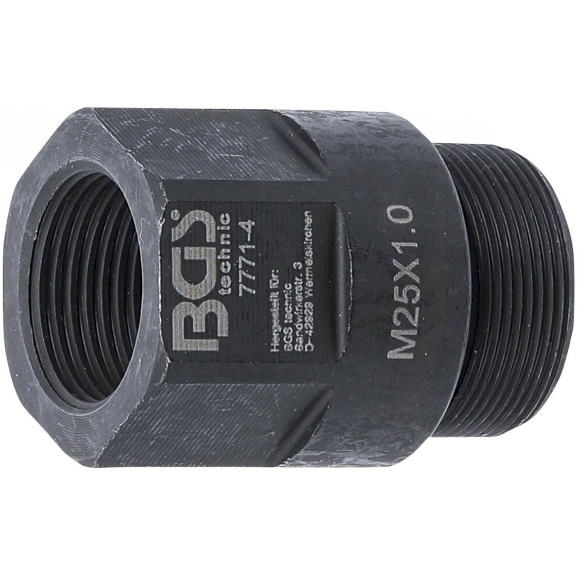 Purkštukų išėmimo adapteris iš BGS 7771 | M25 x M20 x 41 mm (7771-4) Purkštukų išėmimo adapteris iš BGS 7771 | M25 x M20 x 41 mm (7771-4)