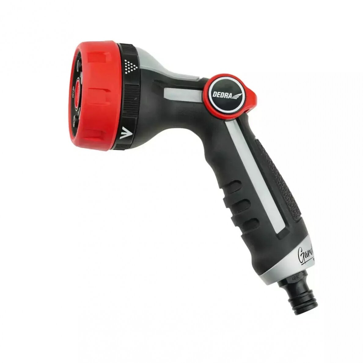 Purškimo pistoletas 5-funkciju ULTRA LIGHT THUMB CONTROL Dedra 80N256K Purškimo pistoletas 5-funkciju ULTRA LIGHT THUMB CONTROL Dedra 80N256K