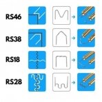 Akumuliatorinis plastiko suvirinimo aparatas DEDRA DED7526, 4V, 550 laipsnių C
