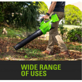 Akumuliatorinis lapų pūstuvas Greenworks G40ABII, 40V genII (tik įrankis)