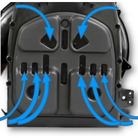 Benzininis lapų pūstuvas-kuprinė ECHO PB-8010, X-Series, 4,2 kW 4 Benzininis lapų pūstuvas-kuprinė ECHO PB-8010, X-Series, 4,2 kW 4