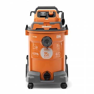 Sauso-drėgno valymo dulkių siurblys DAEWOO DAVC 2500SD, 1200W, 25l 2 Sauso-drėgno valymo dulkių siurblys DAEWOO DAVC 2500SD, 1200W, 25l 2