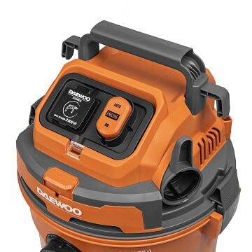 Sauso-drėgno valymo dulkių siurblys DAEWOO DAVC 2500SD, 1200W, 25l 7 Sauso-drėgno valymo dulkių siurblys DAEWOO DAVC 2500SD, 1200W, 25l 7