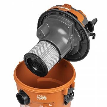 Sauso-drėgno valymo dulkių siurblys DAEWOO DAVC 2500SD, 1200W, 25l 9