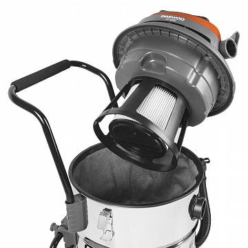 Dulkių siurblys sausam ir šlapiam valymui DAEWOO DAVC 6030S, 3200W, 60l 4 Dulkių siurblys sausam ir šlapiam valymui DAEWOO DAVC 6030S, 3200W, 60l 4