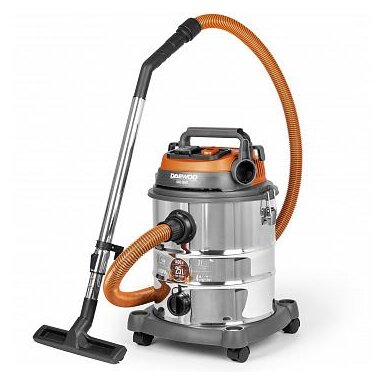 Dulkių siurblys sausam ir šlapiam valymui DAEWOO DAVC 2514S, 1400 W, 25l Dulkių siurblys sausam ir šlapiam valymui DAEWOO DAVC 2514S, 1400 W, 25l