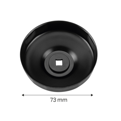 Puodelio tipo alyvos filtro veržliaraktis 73 mm, 14-taškų 6 Puodelio tipo alyvos filtro veržliaraktis 73 mm, 14-taškų 6