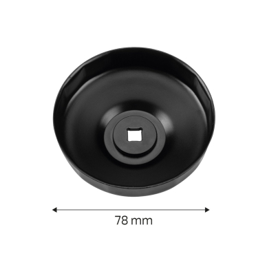 Puodelio tipo alyvos filtro veržliaraktis 78 mm, 15-taškų 6 Puodelio tipo alyvos filtro veržliaraktis 78 mm, 15-taškų 6