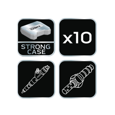 Purkštuvo / deguonies jutiklio lizdas, 10 vnt. rinkinys 7 Purkštuvo / deguonies jutiklio lizdas, 10 vnt. rinkinys 7