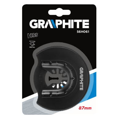 Pusapvalis diskas 87 mm Graphite 1 Pusapvalis diskas 87 mm Graphite 1