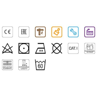 Puskombinezonis Fabian šviesiai pilkas M 2 Puskombinezonis Fabian šviesiai pilkas M 2