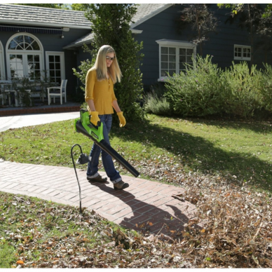 Akumuliatorinis lapų pūstuvas Greenworks G40ABK2II, 40 V, 2,0 Ah 1 Akumuliatorinis lapų pūstuvas Greenworks G40ABK2II, 40 V, 2,0 Ah 1