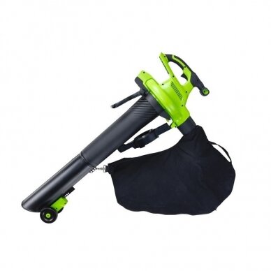 Akumuliatorinis lapų pūstuvas/siurblys Greenworks gd40bvII, 40V, (be akum. ir krov.) Akumuliatorinis lapų pūstuvas/siurblys Greenworks gd40bvII, 40V, (be akum. ir krov.)