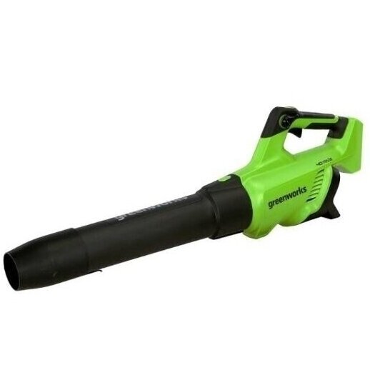 Akumuliatorinis lapų pūstuvas Greenworks gd40abk2X, 40V GenII (2X2Ah) 1 Akumuliatorinis lapų pūstuvas Greenworks gd40abk2X, 40V GenII (2X2Ah) 1